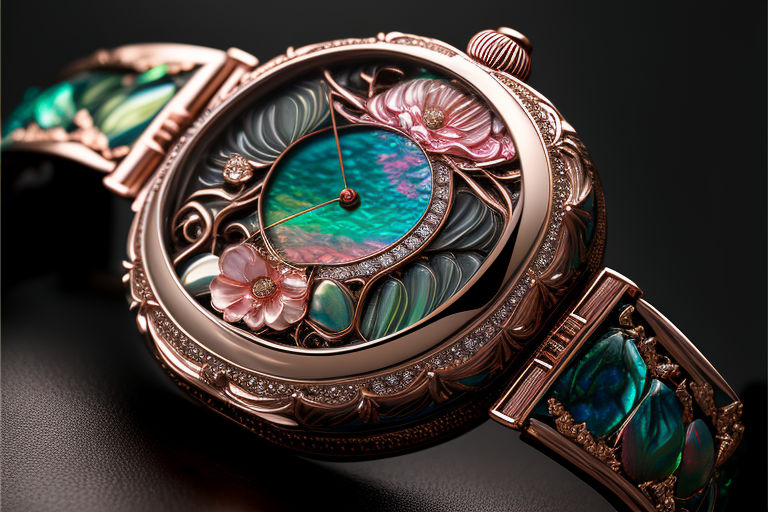 Nut Shell Watch Exquisite Abalone Shell Watch by awester01 on DeviantArt