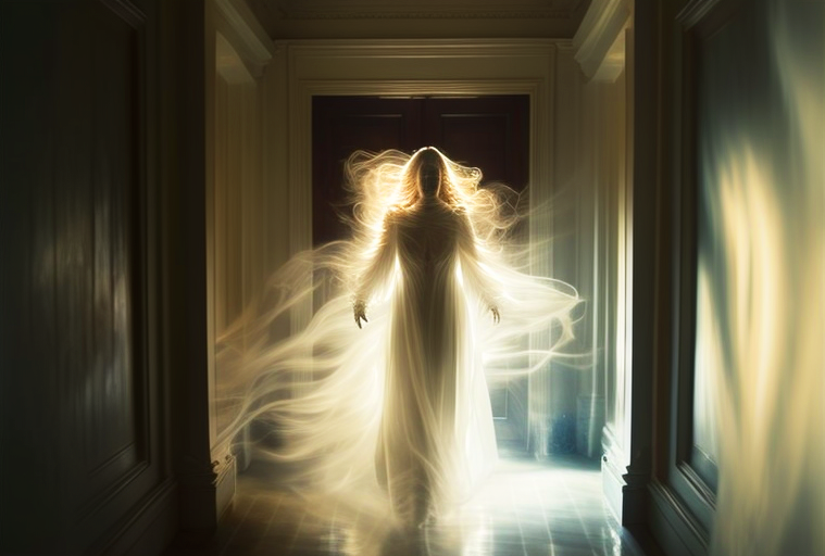 An Ethereal Apparition Walks These Halls by awester01 on DeviantArt