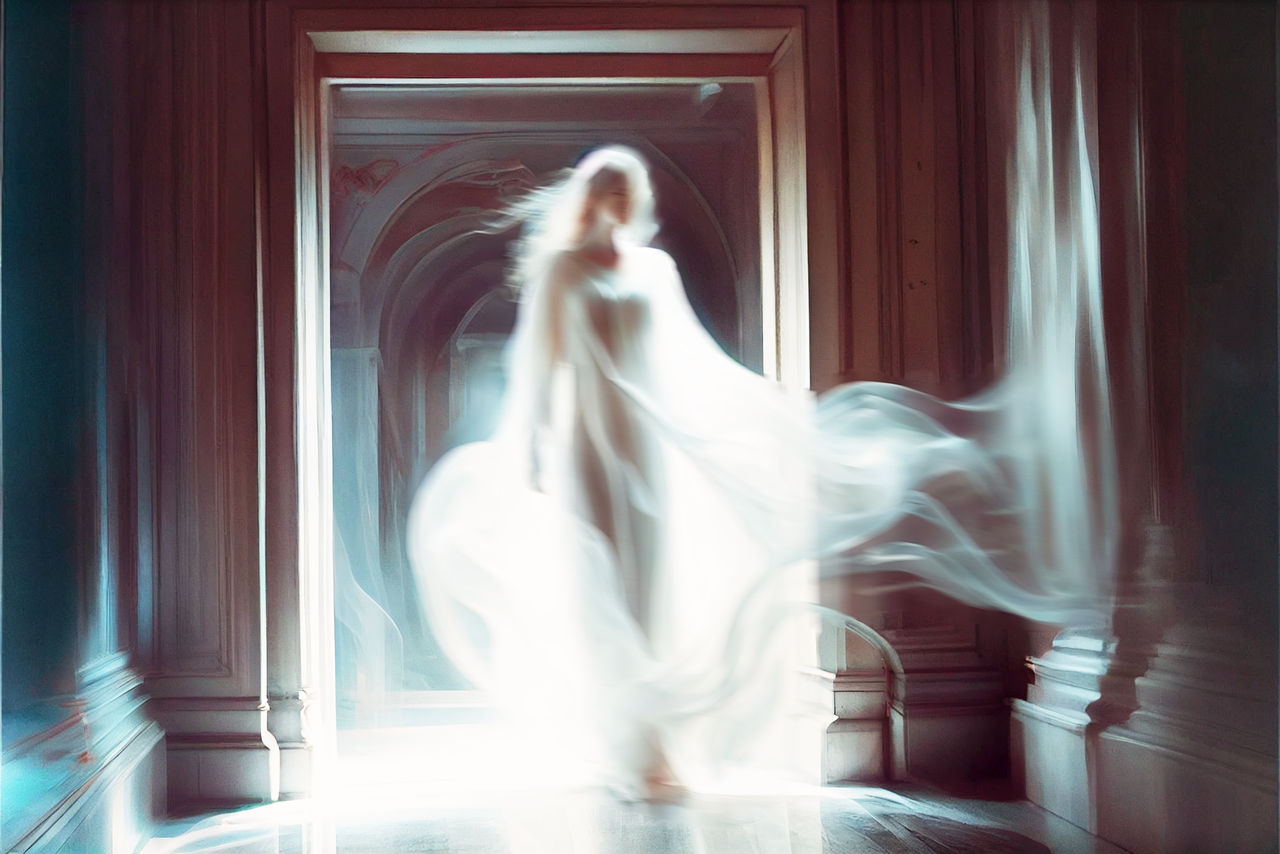 An Ethereal Apparition Walks These Halls by awester01 on DeviantArt