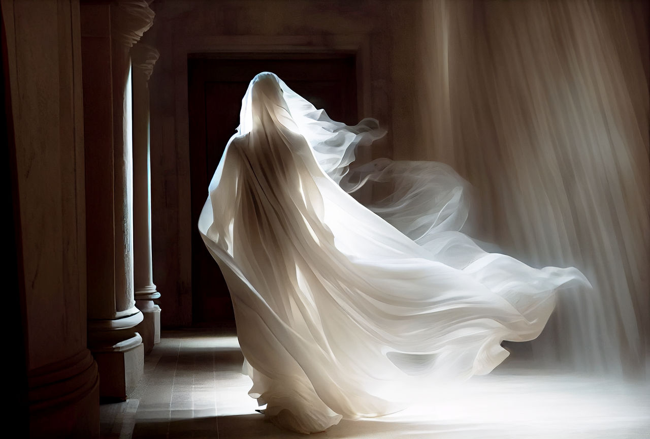 An Ethereal Apparition Walks These Halls by awester01 on DeviantArt