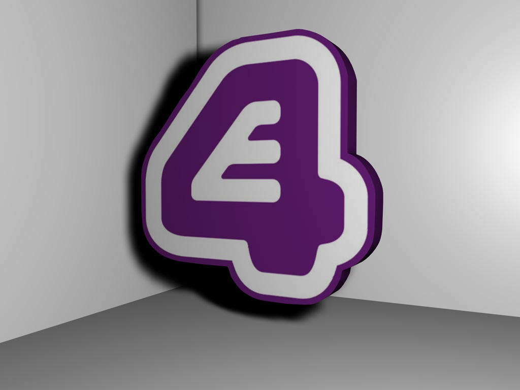 E4 logo 3D by Sam-Hawes-Design on DeviantArt