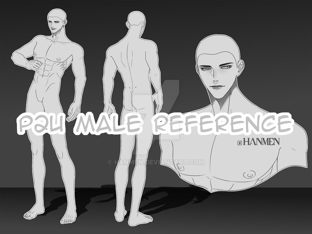 Man/half Reference P2U MALE REFERENCE by Hanmen on DeviantArt