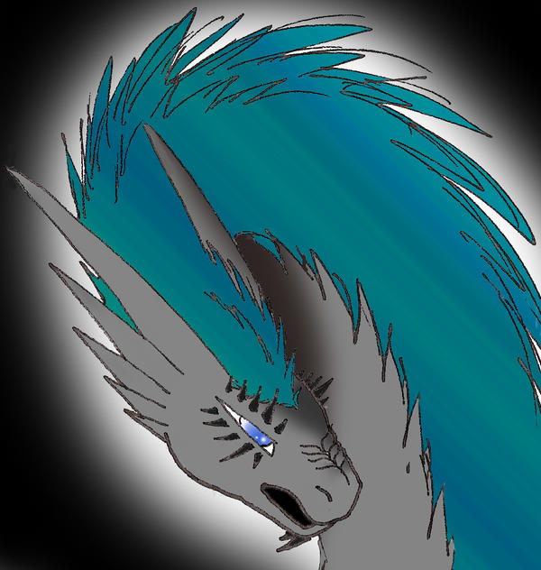 Carcin Dragon Headshot Colored