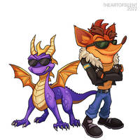 Crash and Spyro