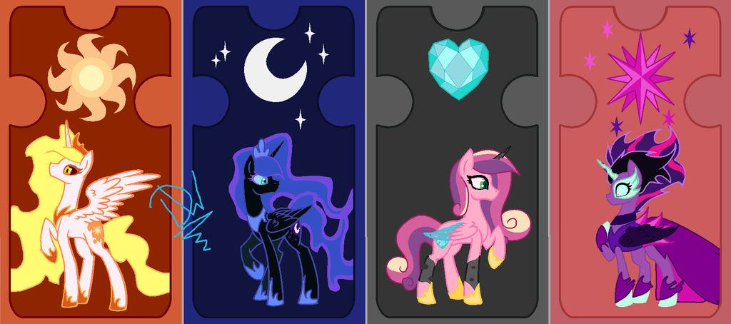 Mlp Evil Ruler Oc MLP: The Evil Version of The Main Princesses..... by DiamondWolf2990 on ...