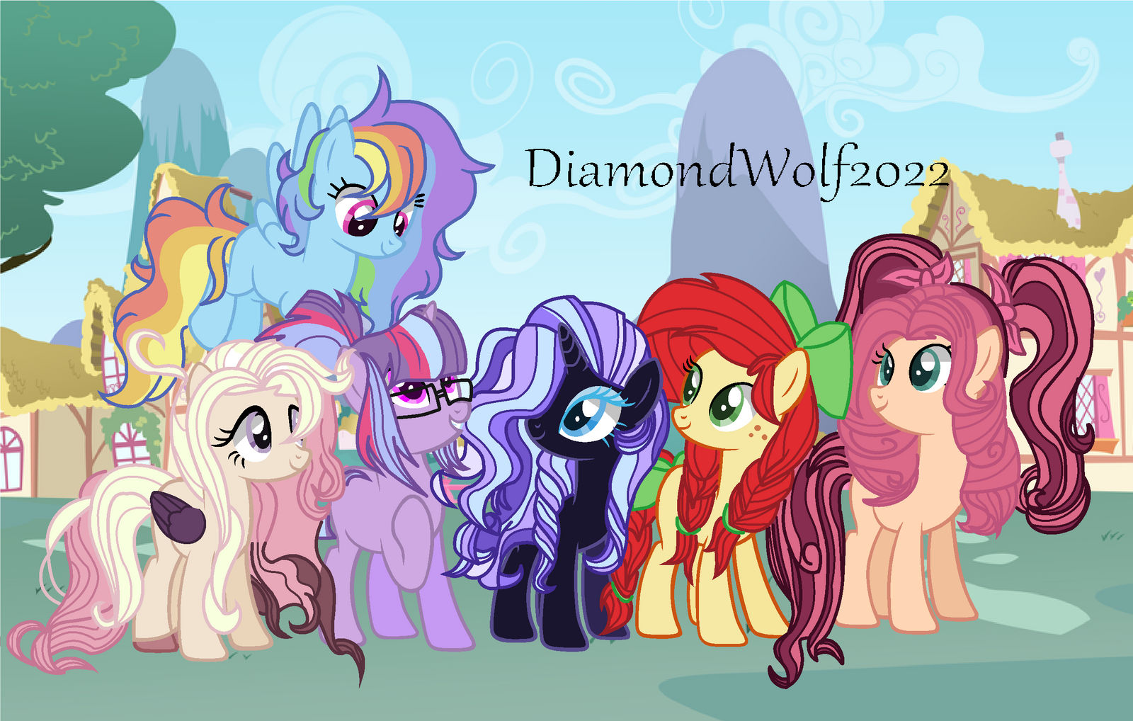 Mlp Re Find MLP REMASTER: The Main 6 Remaster by DiamondWolf2990 on DeviantArt