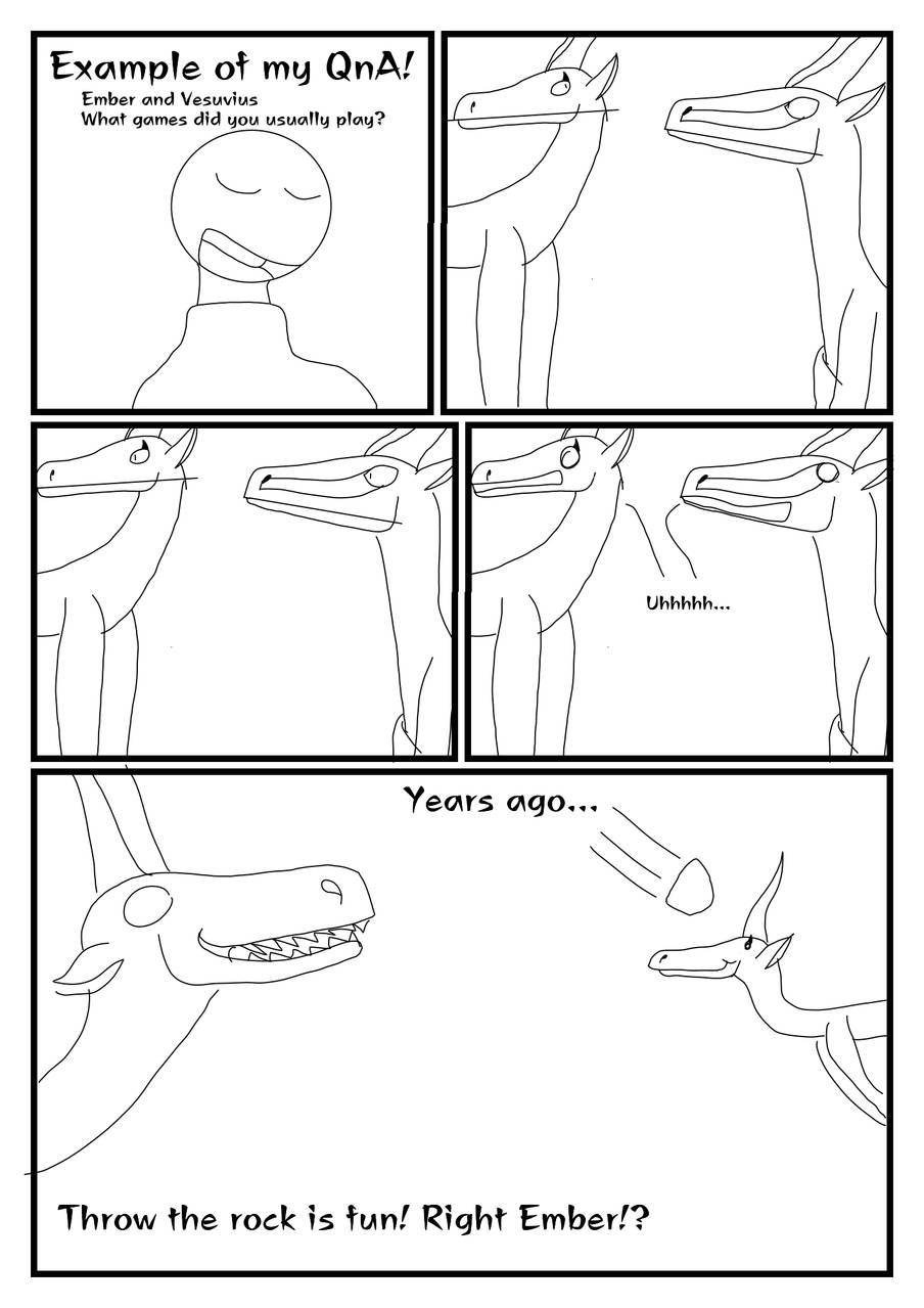 QnA example! by thedragonnerd on DeviantArt