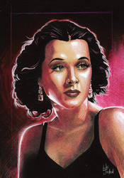 Hedy Lamarr (speed portrait)