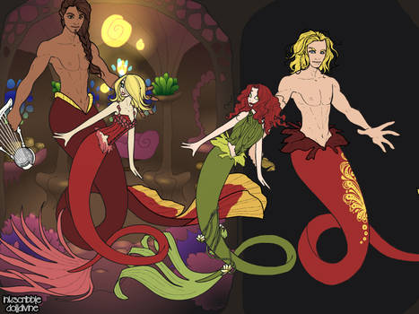 Crankrats Main Cast2 As Merpeople