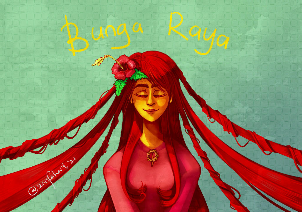 Bunga Raya Fizz Bunga Raya - Hibiscus by ZarifahArt on DeviantArt