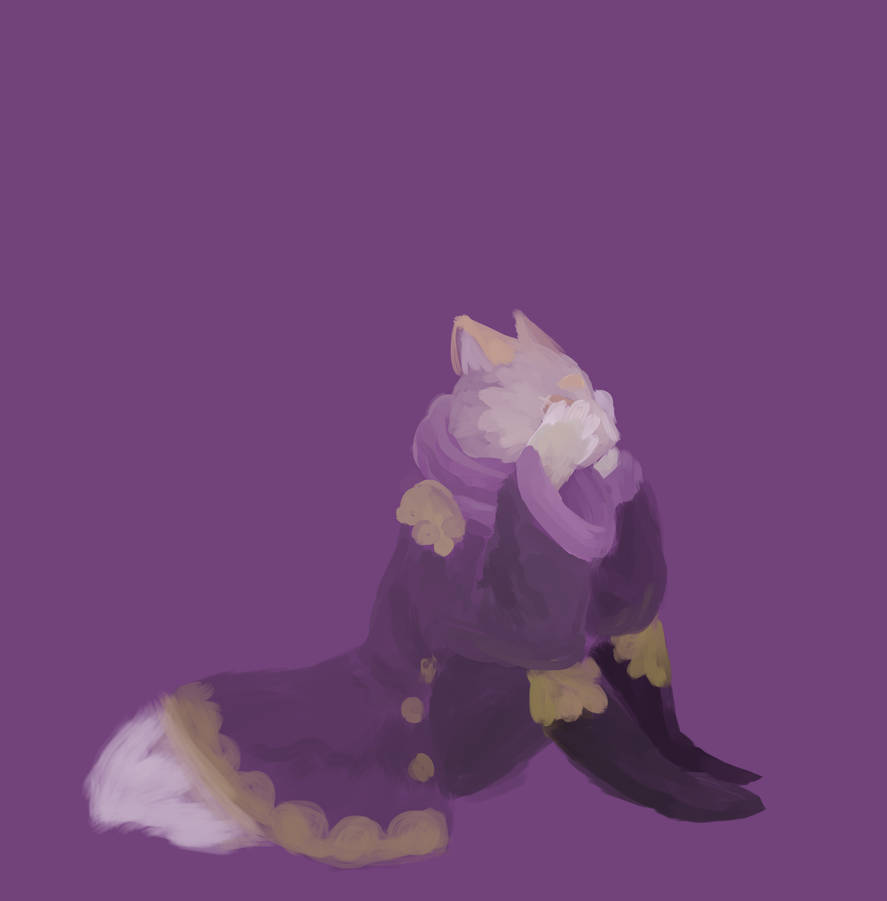 sad wizard cat by surers on DeviantArt