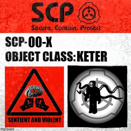 Scp 00 X Label by Cowfarmer0090 on DeviantArt