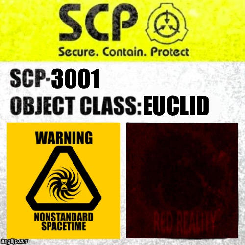 Scp 3001 Label By Cowfarmer0090 On DeviantArt scp-3001-label-by-cowfarmer0090-on-deviantart