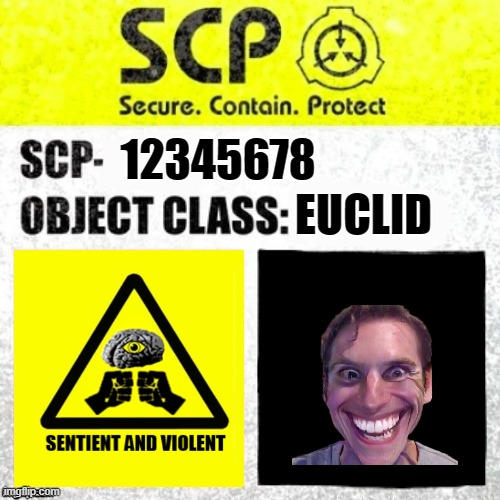 Scp Label by Cowfarmer0090 on DeviantArt