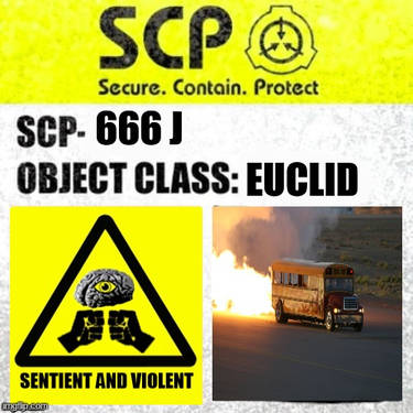 SCP 666 J Label by Cowfarmer0090 on DeviantArt