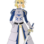 First drawing attempt: Saber