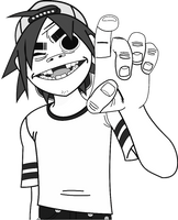 2D in 3D gif