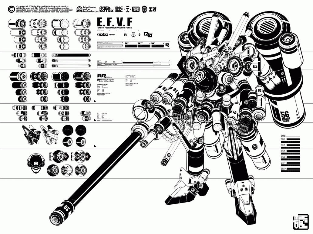 Mecha bastards by machine56