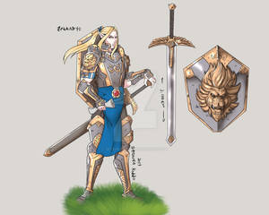 Zylladys the paladin