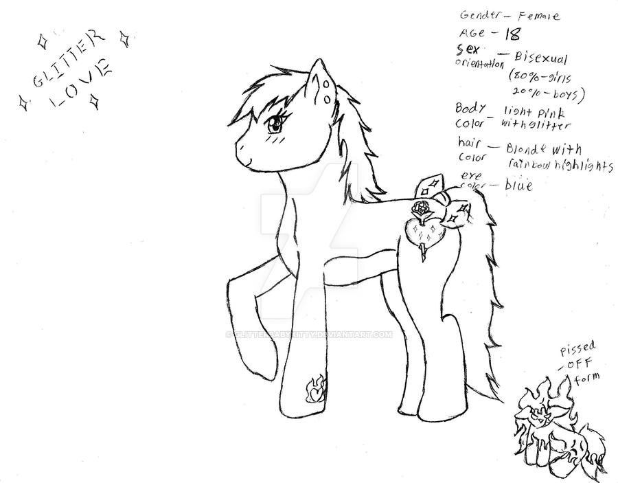 my version mlp sketch by GlitterbabyKitty on DeviantArt