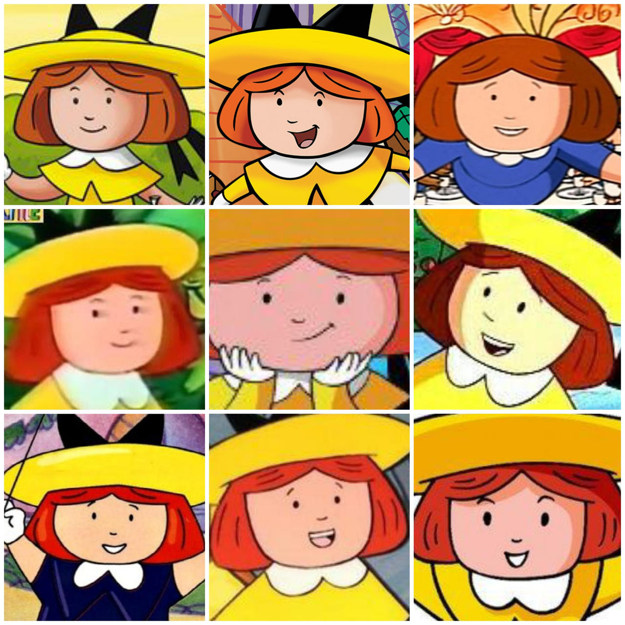 Mat Line Cartoon Here's a Collage of Madeline by oscartgrouchfdsui on DeviantArt