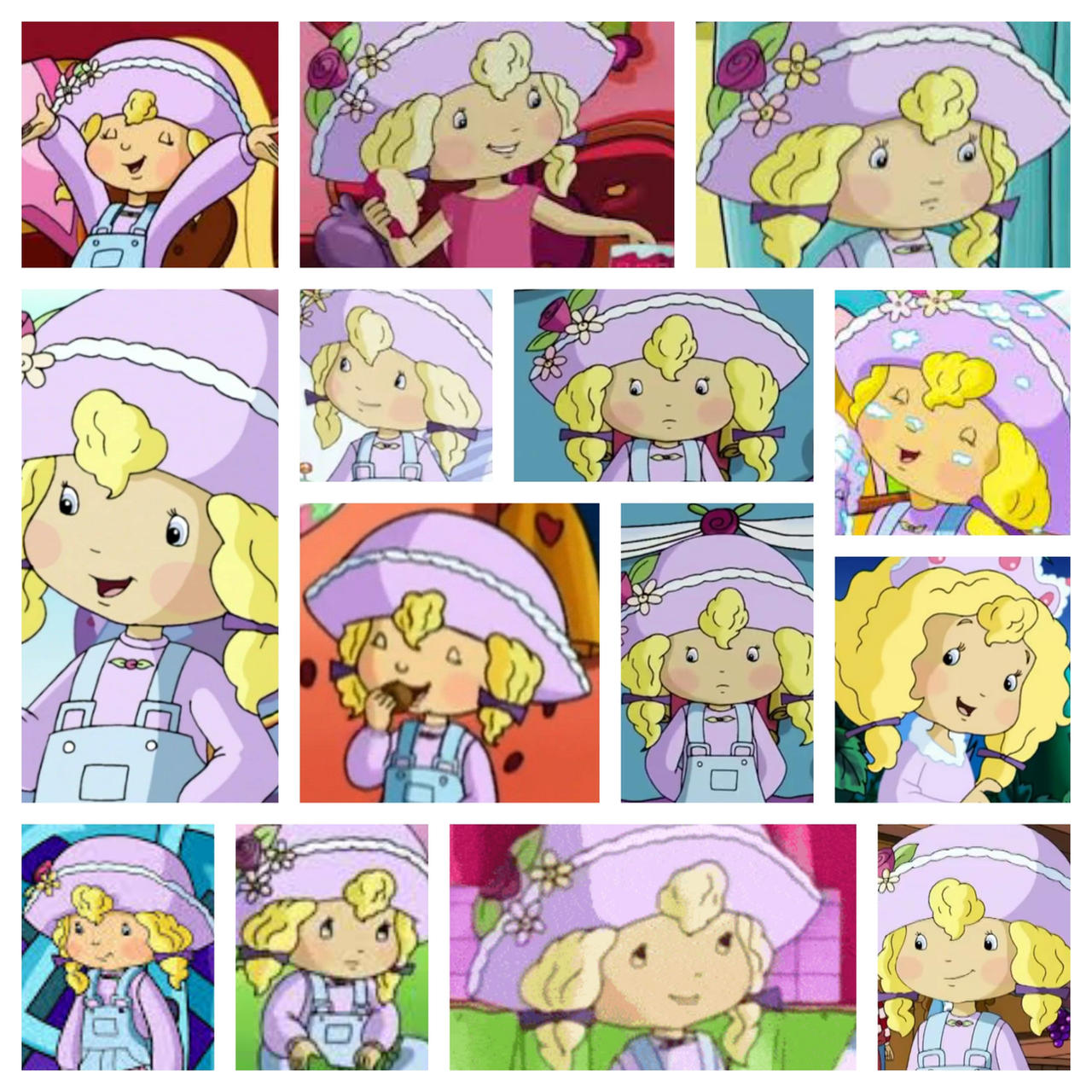 Angel Cake - strawberry shortcake (2003) collage by oscartgrouchfdsui