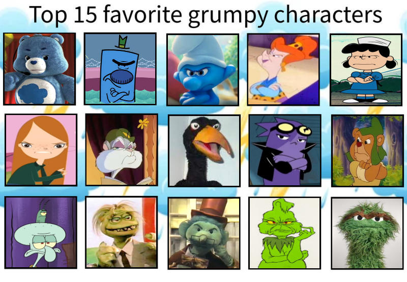 Shemar's (My) Top 15 Favorite Grumpy Characters by oscartgrouchfdsui on ...