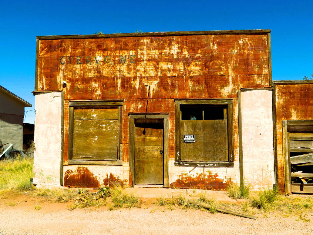 Abandoned storefront by MadCaiusQuesne on DeviantArt