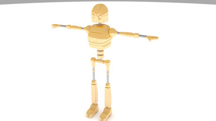 Gold Robot