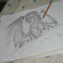 In the process of drawing my dragon