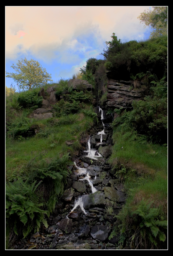 Goyt valley falls HDR