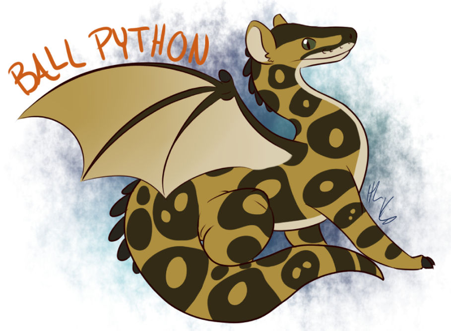 Dragon Animation Pyphone Code Ball Python Dragon by PythonPie on DeviantArt