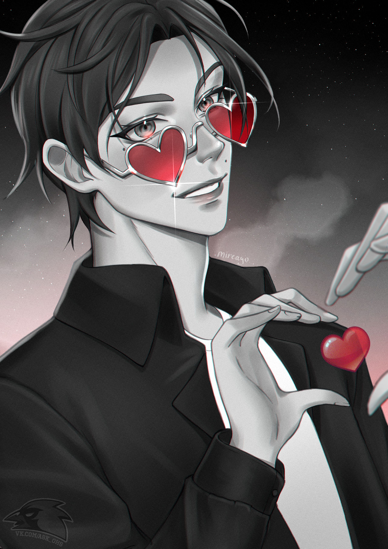 OC portrait by Mireay0 on DeviantArt