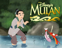 Mulan and Mushu