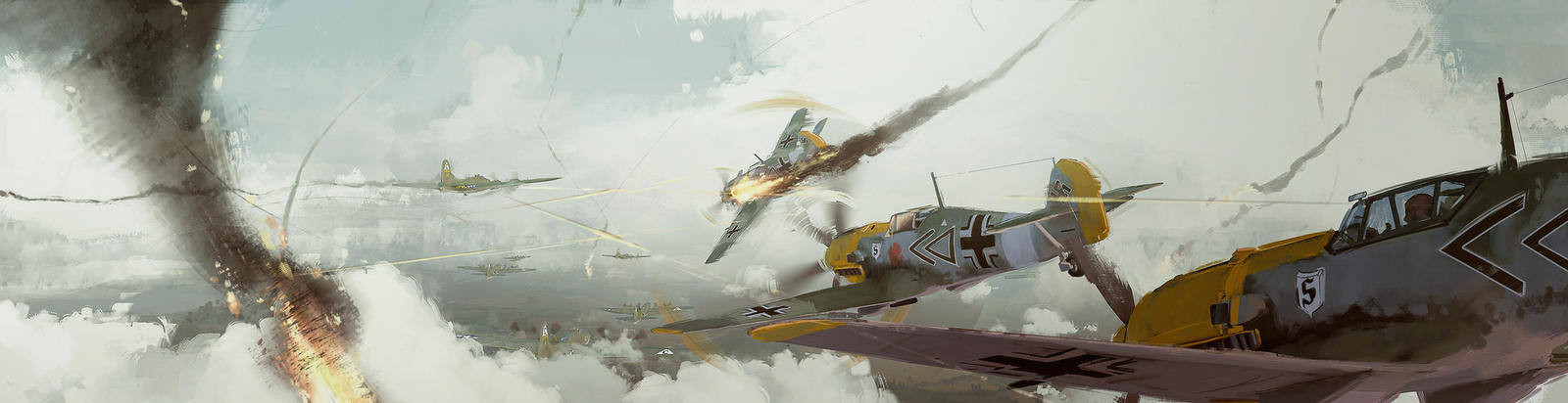 Daylight Raids, Messerschmitt Bf 109