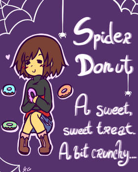 Underfell items - Spider Donut