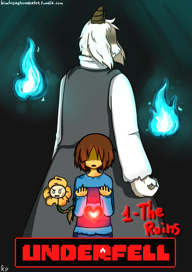 Underfell - The Ruins by Kaitogirl