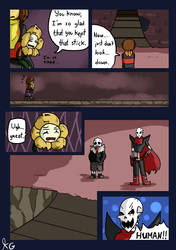 Underfell - Snowdin - 106 by Kaitogirl