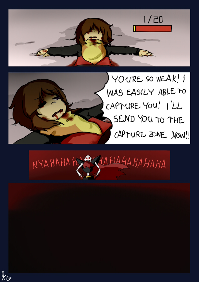 Underfell - Snowdin - 165 by Kaitogirl
