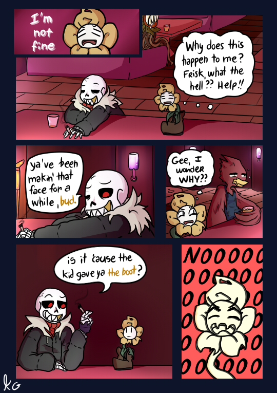 Underfell - Snowdin - 191 by Kaitogirl on DeviantArt