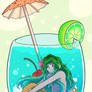 Mermay 2020 - Week 3 - Lemonade mermaid