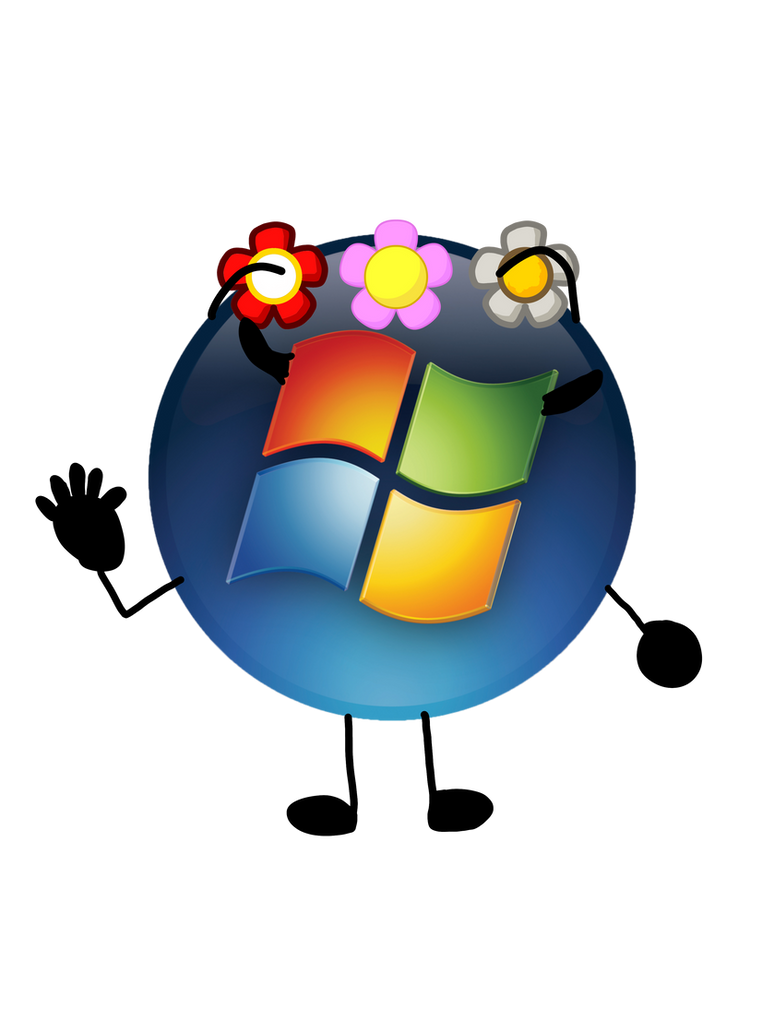 Windows 3 Flower Windows Vista With Three Flowers by JennJeremiah on DeviantArt