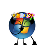Windows Vista With Seven Flowers