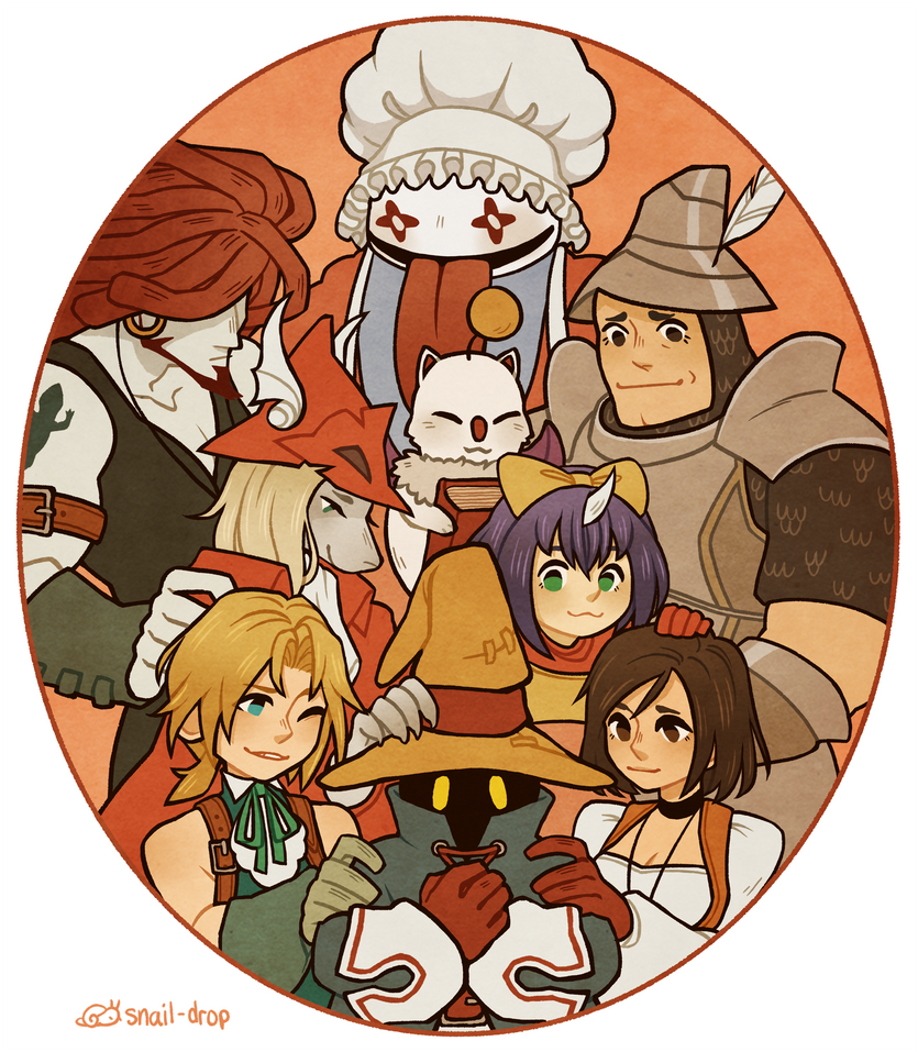 Pre Rendered Ffix FFIX - Together by VeniceLatte on DeviantArt