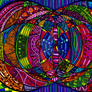 Psychedelic Abstract colourful 290