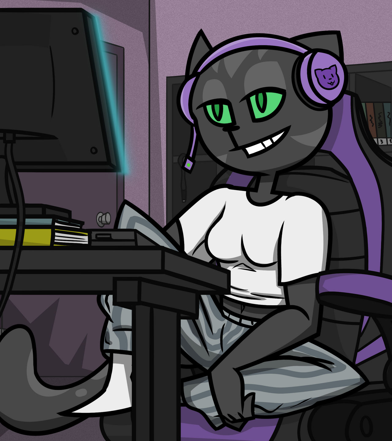 Gamer girl Zahana