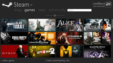 Steam App for Windows 8