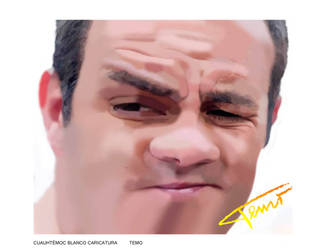 Cuauhtemoc Blanco Caricatura Temo