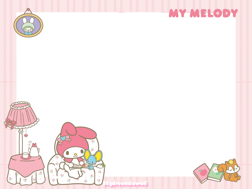 my melody frame by skydreamkawaii on DeviantArt my melody frame by skydreamkawaii on DeviantArt