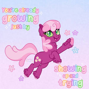 Cheerilee ~ Showing Up and Trying